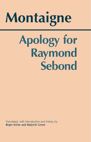 Apology for Raymond Sebond book cover