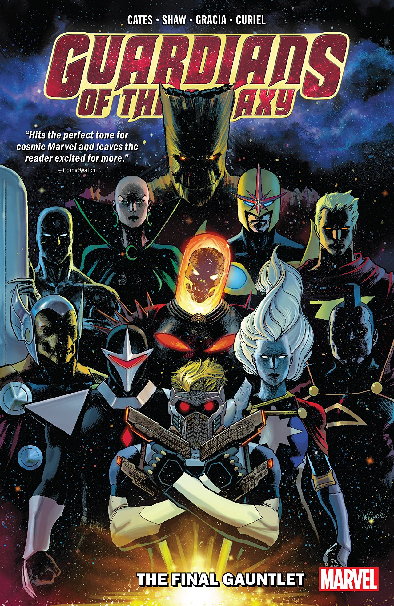 Guardians of the Galaxy (2019) book cover 1