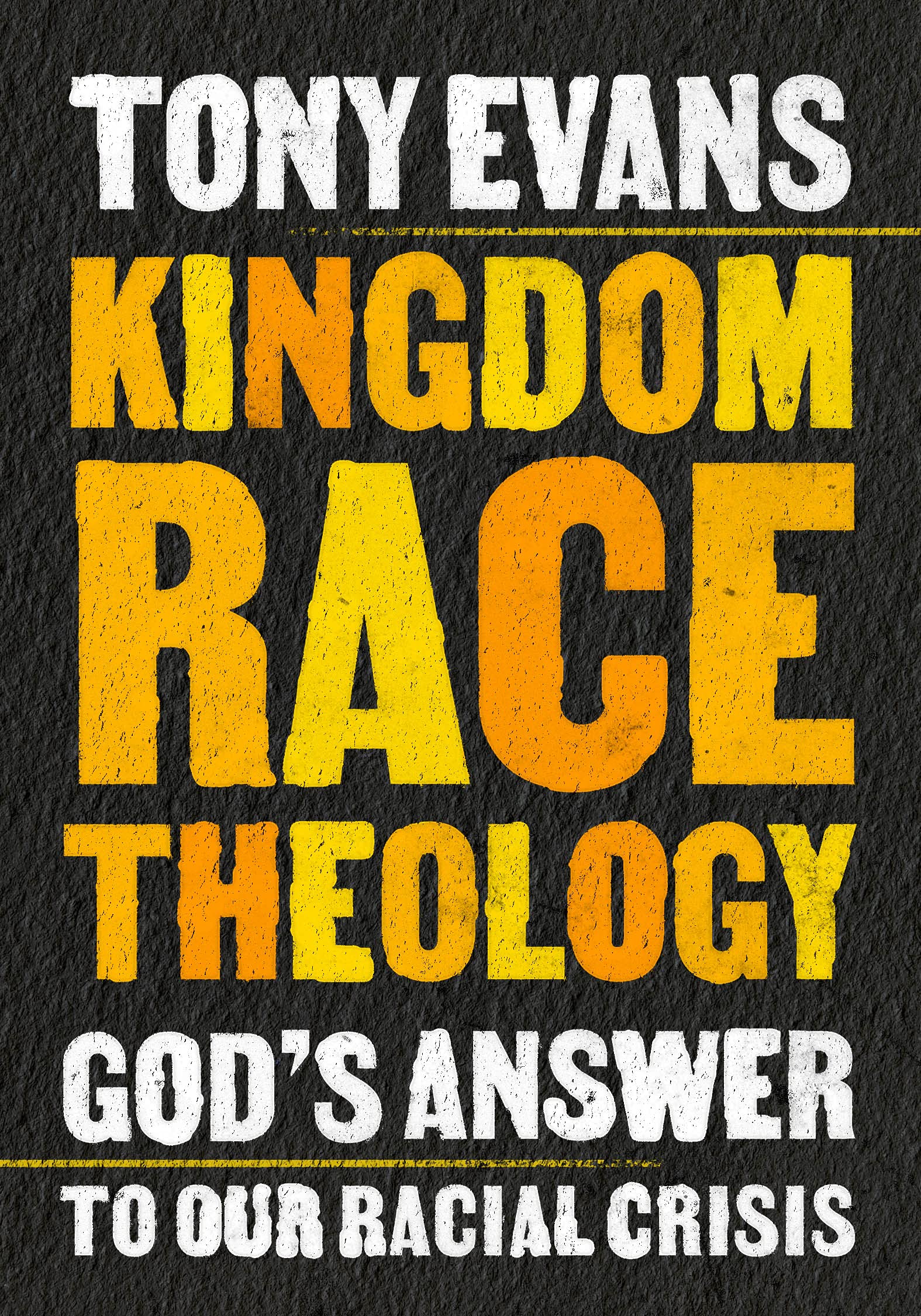Kingdom Race Theology book cover