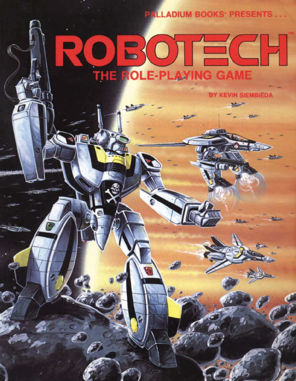 The Robotech RPG book cover 1