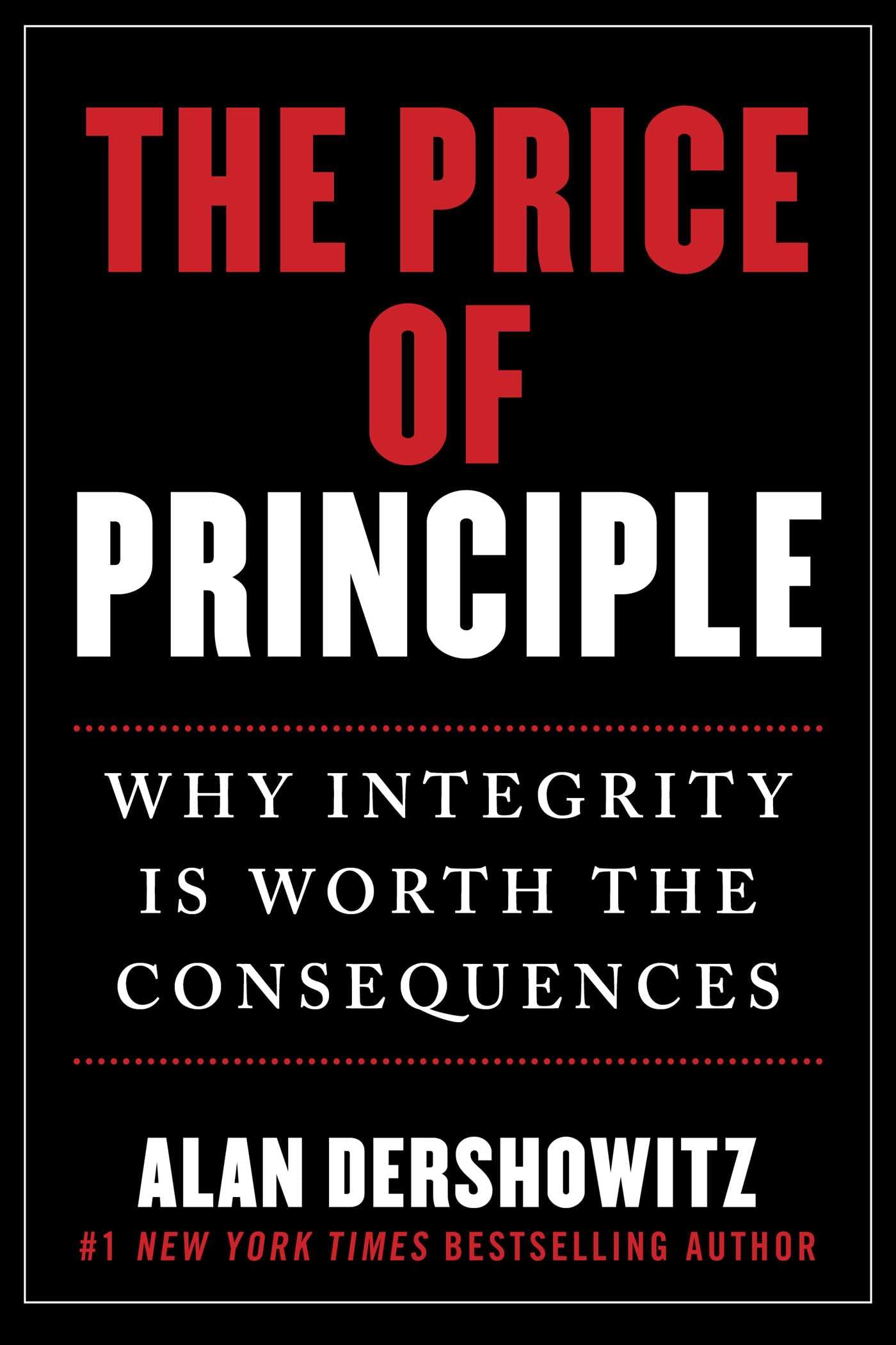 The Price of Principle book cover