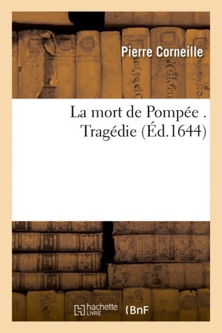 La mort de Pompée book cover