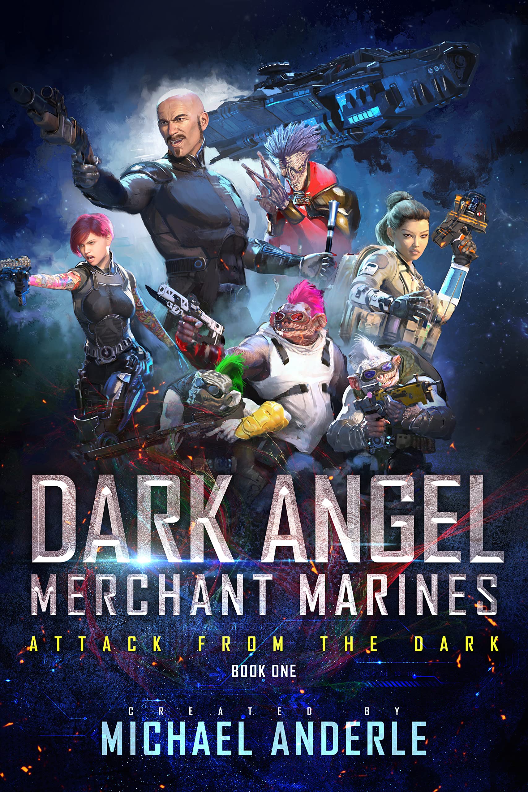 Dark Angel Merchant Marines book cover 1