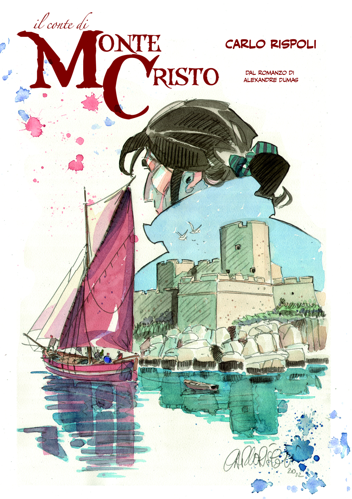 Il Conte di Montecristo book cover