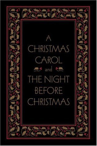 A Christmas Carol and The Night Before Christmas book cover
