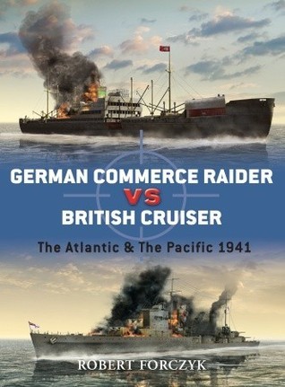 German Commerce Raider vs British Cruiser book cover