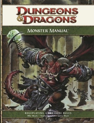 Dungeons & Dragons Monster Manual book cover