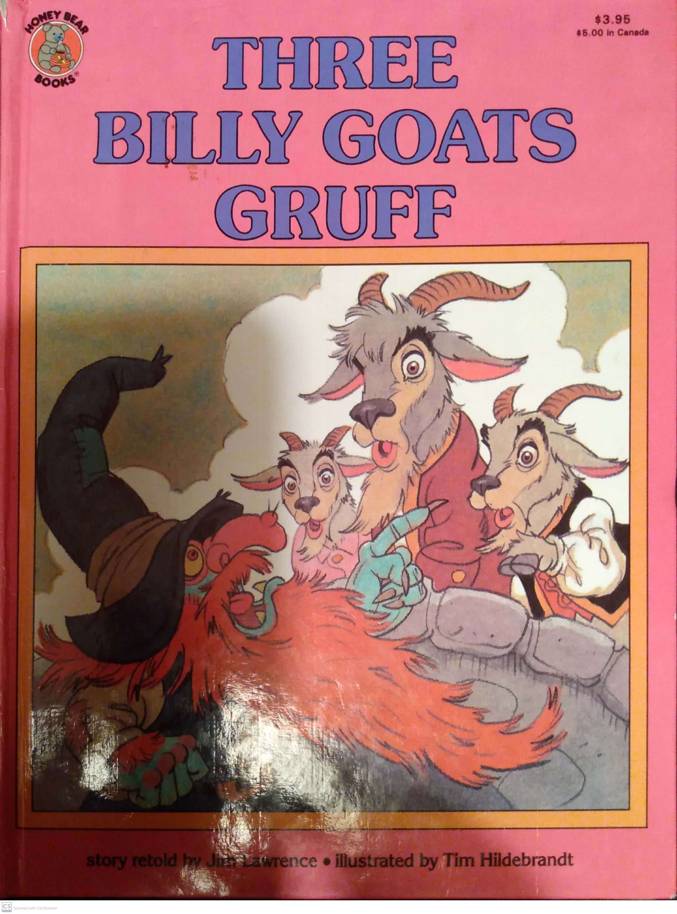 The Three Billy Goats Gruff book cover