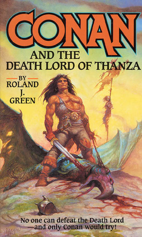 Conan and the Death Lord of Thanza book cover