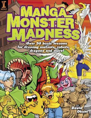 Manga Monster Madness book cover
