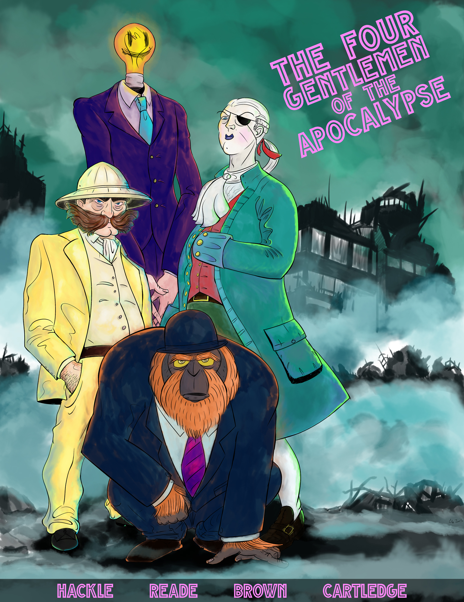 The Four Gentlemen of the Apocalypse book cover