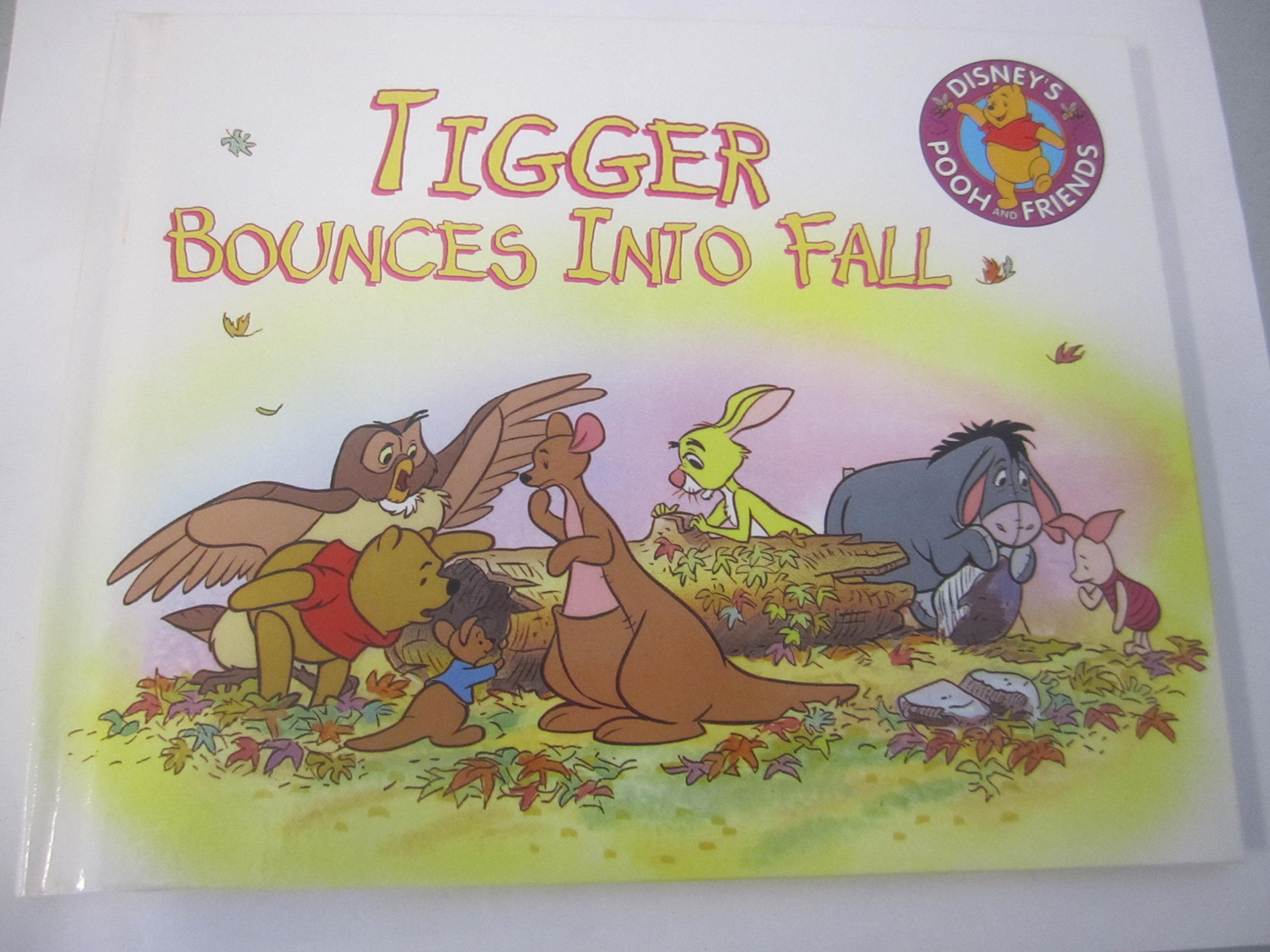 Tigger Bounces Into Fall book cover