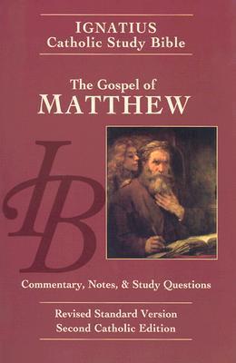 The Gospel of Matthew book cover