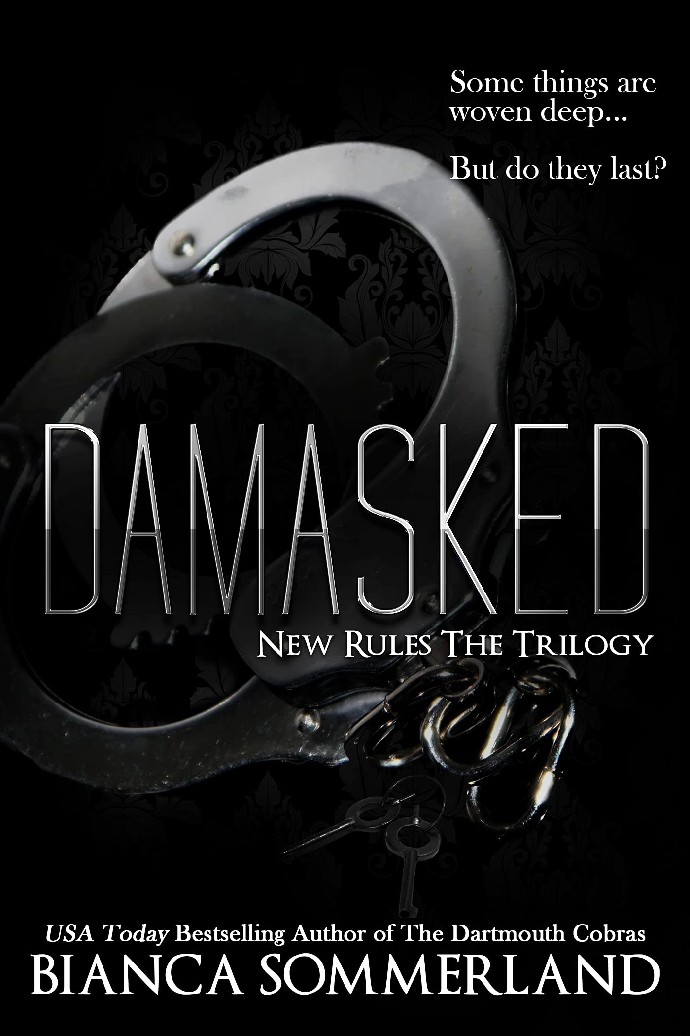 Damasked book cover