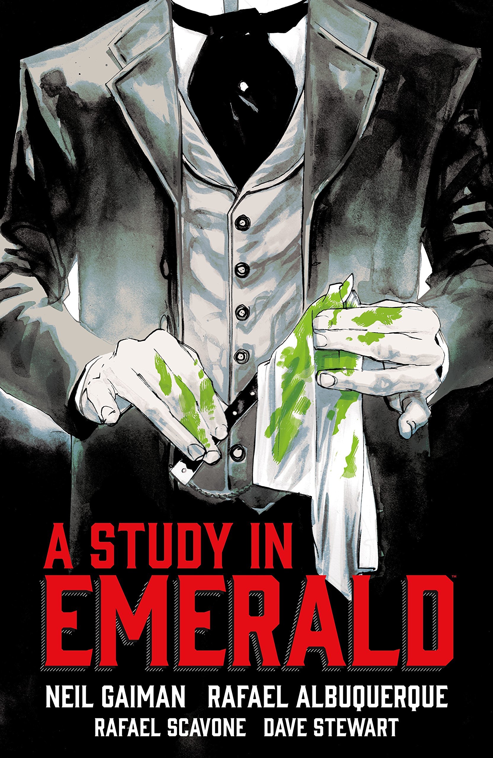 A Study in Emerald book cover