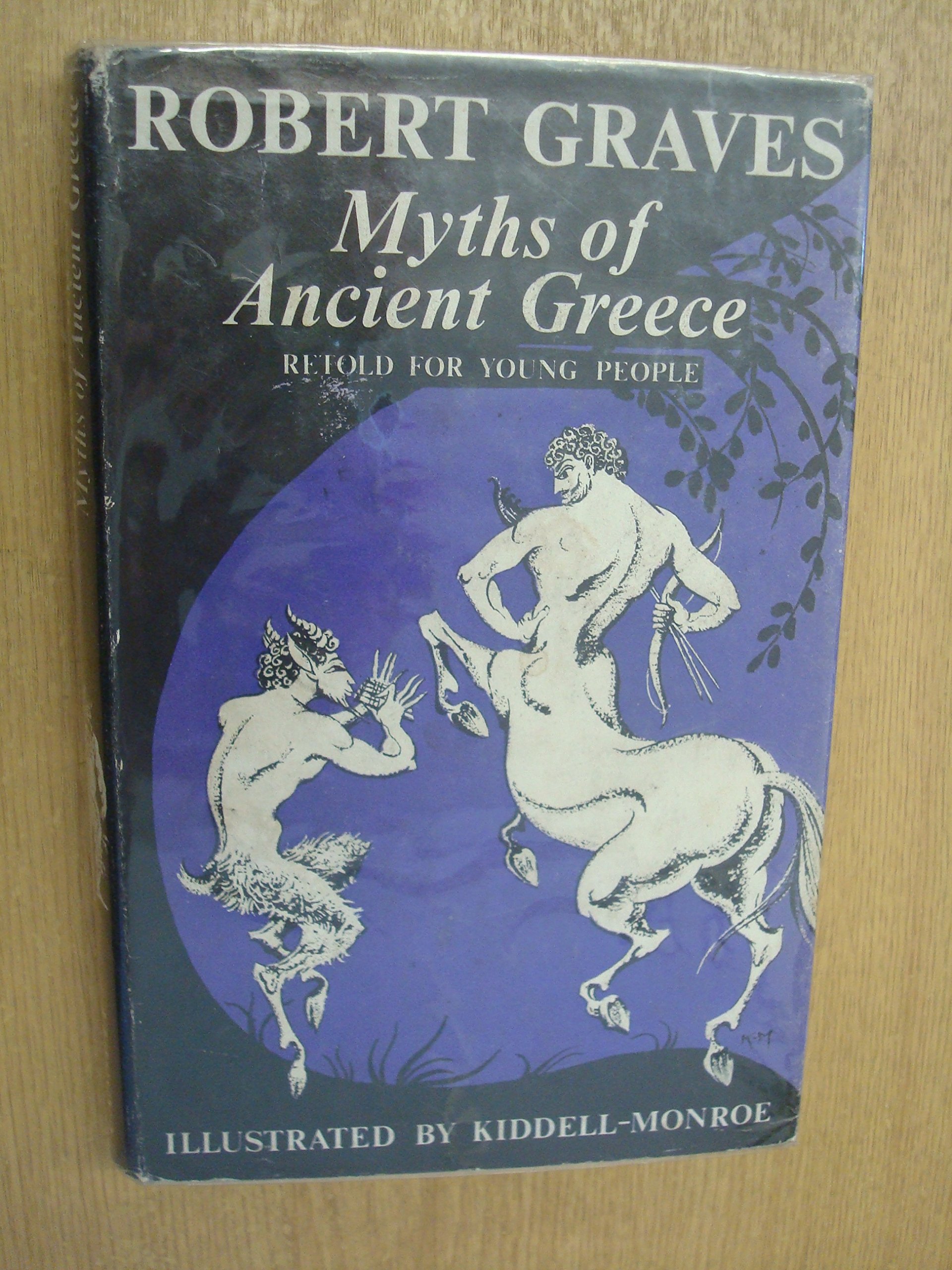 Myths of Ancient Greece book cover