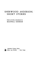 Sherwood Anderson book cover