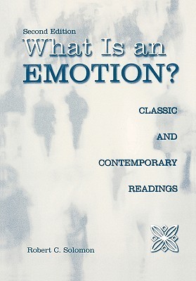 What Is an Emotion? book cover