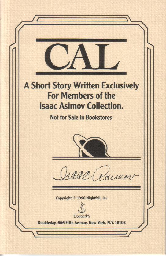 Cal book cover