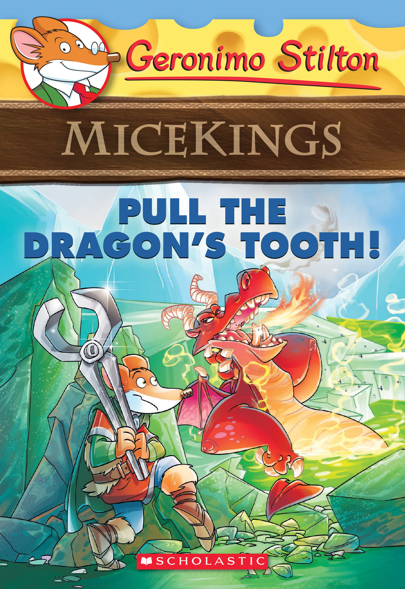 Geronimo Stilton Micekings book cover 3