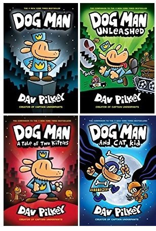 Dogman 4 Book set book cover