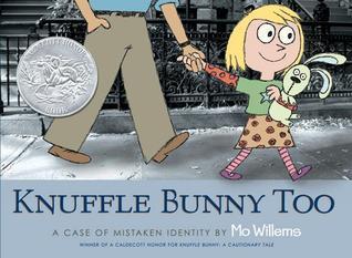Knuffle Bunny Too book cover