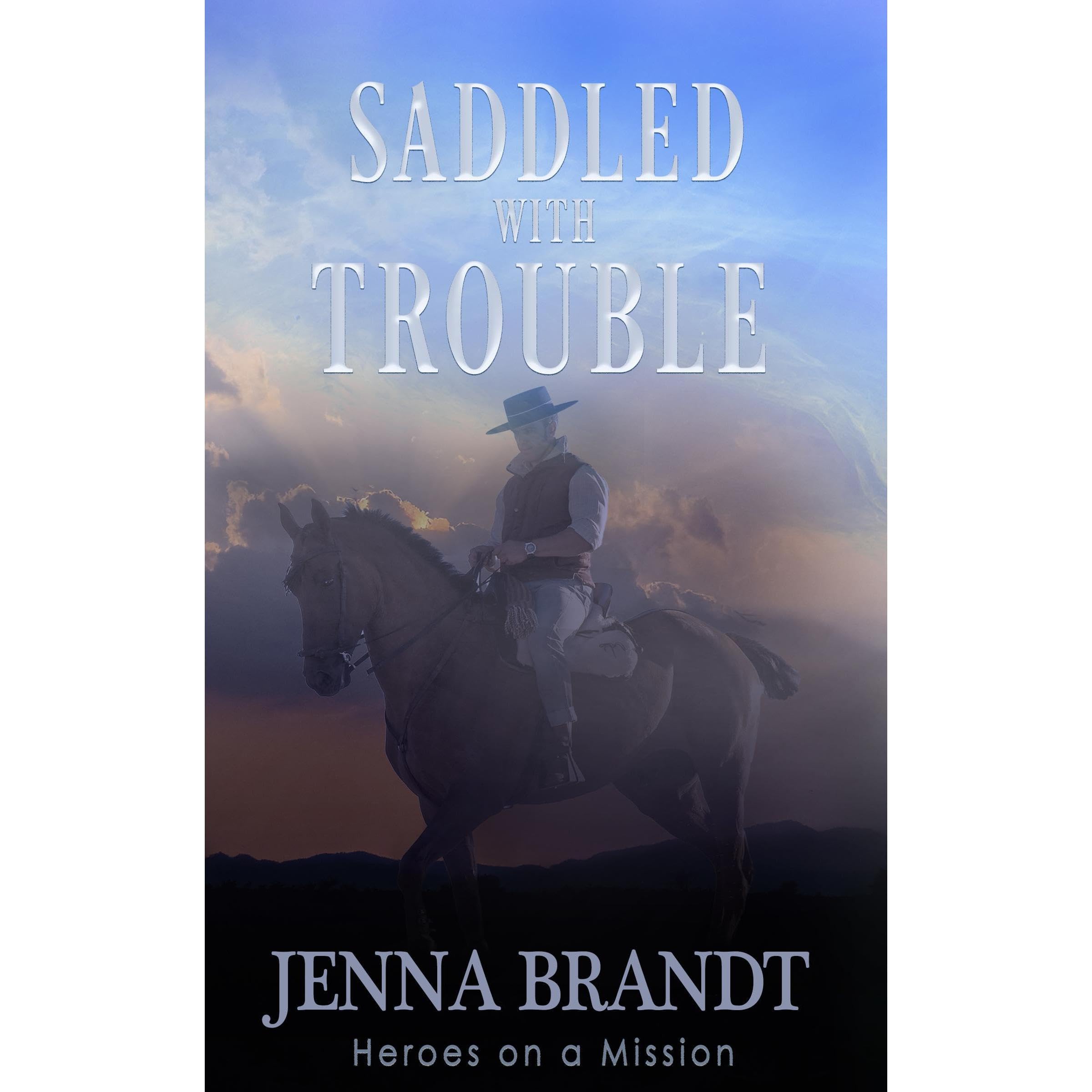 Saddled with Trouble book cover