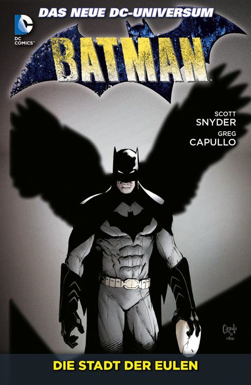 Batman (2011) book cover 3