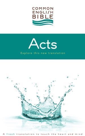 Common English Bible Acts of the Apostles book cover