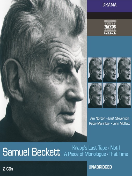 Krapp's Last Tape and Not I book cover