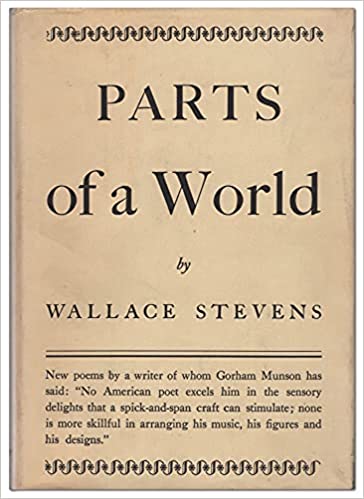 Parts of a World book cover