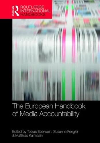 The European Handbook of Media Accountability book cover