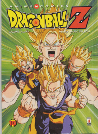 Dragon Ball Z Anime Comics, Vol. 10 book cover