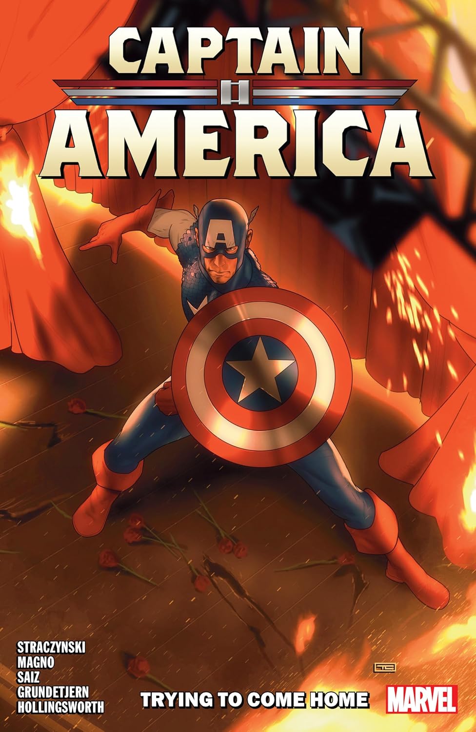 Captain America (2023) book cover 2