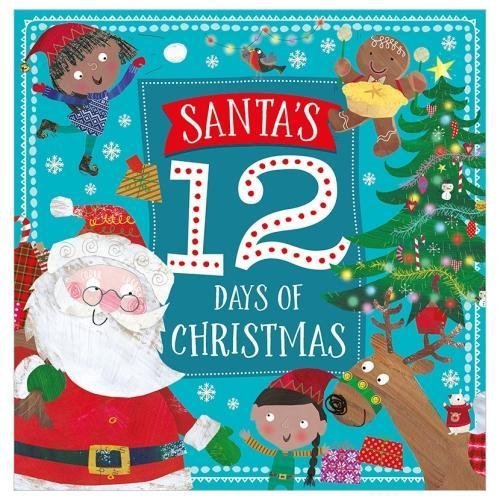 Santas Twelve Days Of Christmas book cover