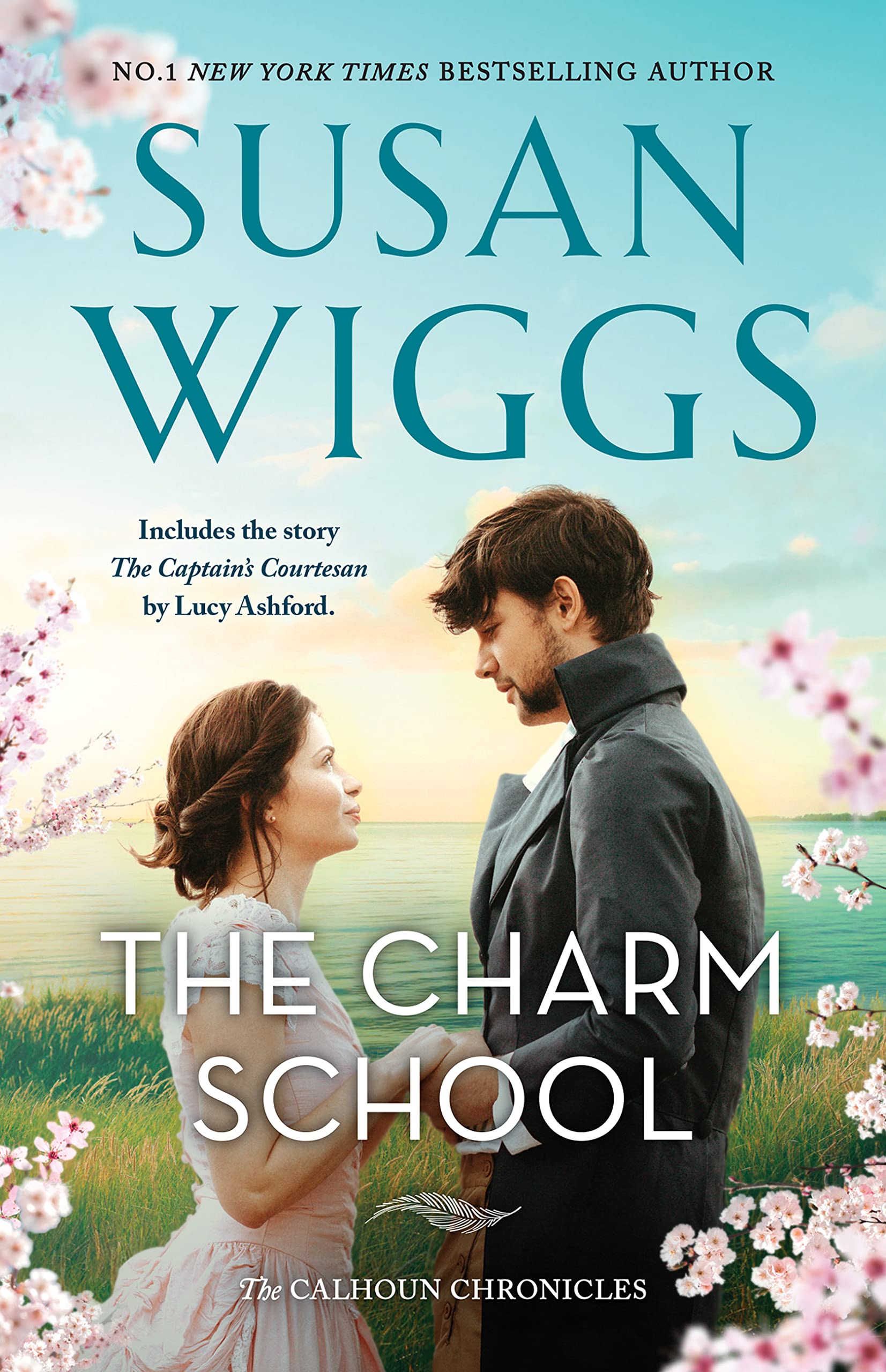 The Charm School / The Captain's Courtesan book cover