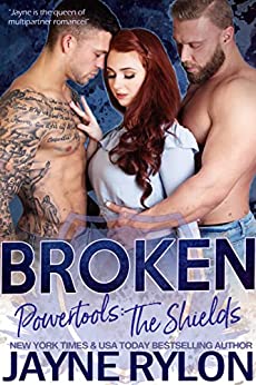 Broken book cover