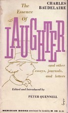 Essence of Laughter and Other Essays, Journals and Letters book cover