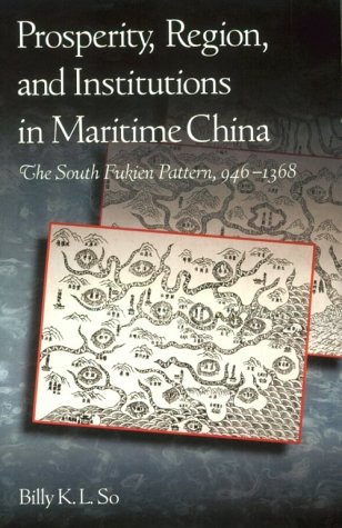 Prosperity, Region, and Institutions in Maritime China book cover