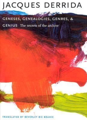 Geneses, Genealogies, Genres and Genius book cover