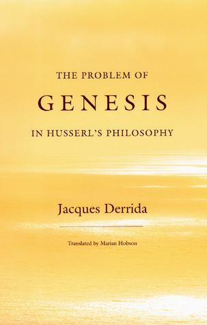 The Problem of Genesis in Husserl's Philosophy book cover