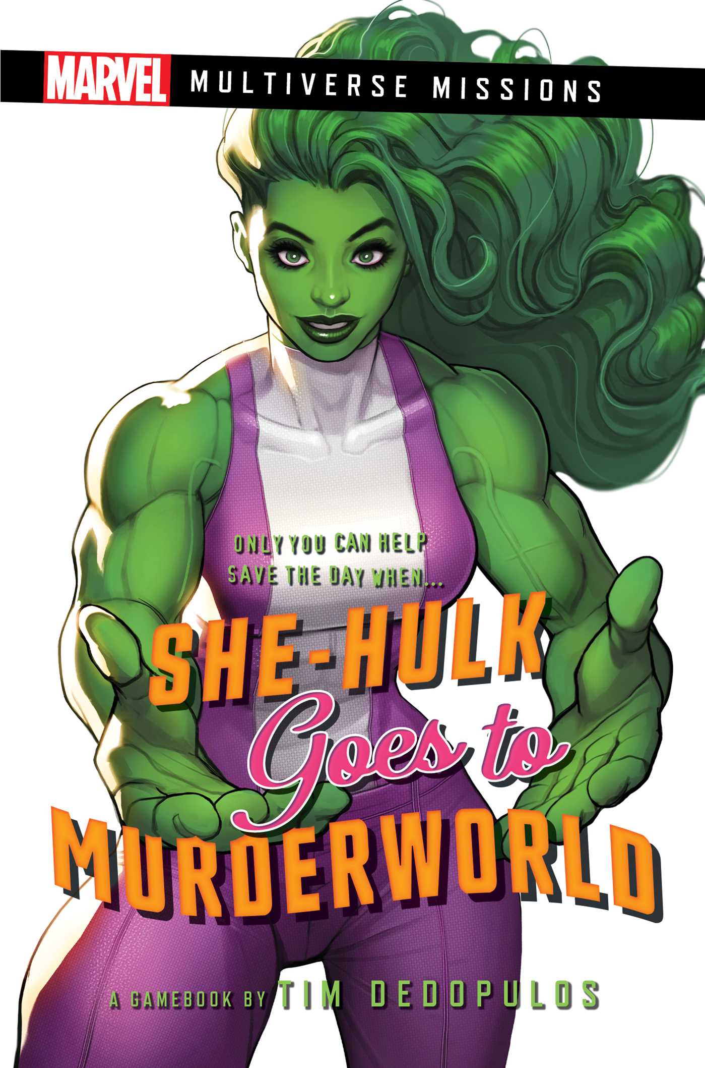 She-Hulk goes to Murderworld book cover