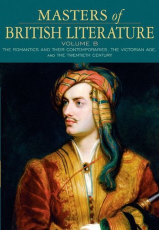 Masters of British Literature, Volume B book cover