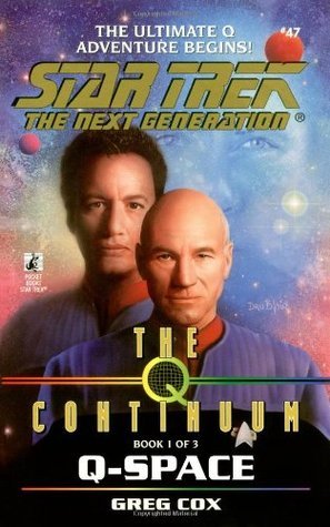 Star Trek: The Next Generation: The Q Continuum book cover 1