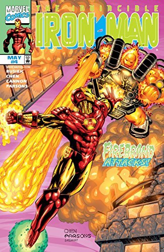 The Invincible Iron Man (1998) book cover 1