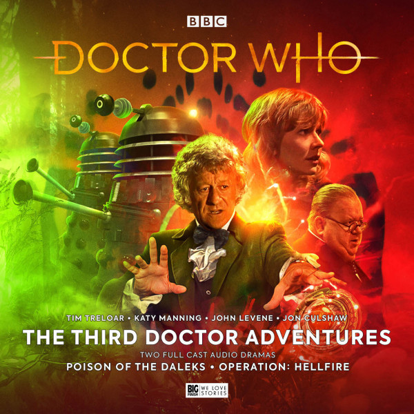 The Third Doctor Adventures book cover