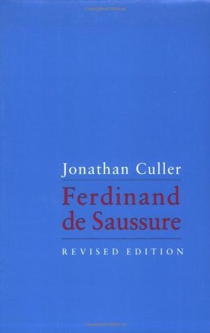 Ferdinand de Saussure book cover