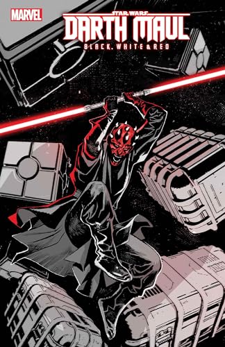 Star Wars: Darth Maul - Black, White & Red book cover 1