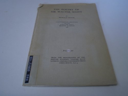 The Poetical Works of Sir Walter Scott book cover
