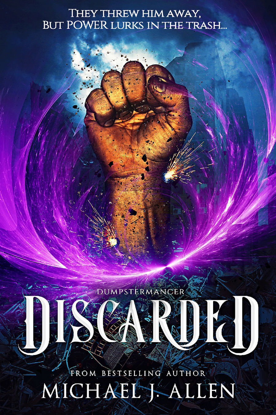 Dumpstermancer book cover 1